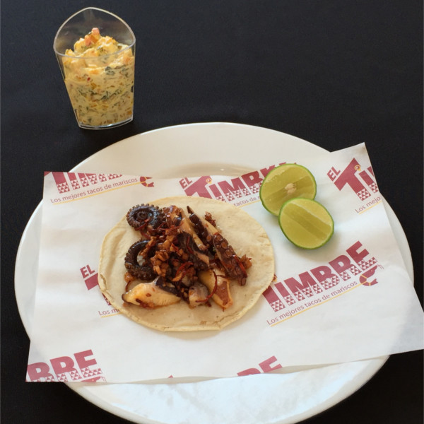 Pulpo con Chiles Secos